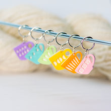 Load image into Gallery viewer, Blue Bird Makery Stitch Markers
