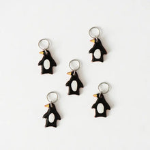 Load image into Gallery viewer, Penguin Stitch Markers
