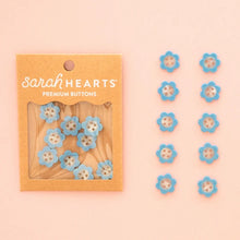 Load image into Gallery viewer, Sarah Hearts 5/8" Buttons

