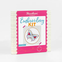 Load image into Gallery viewer, Butterfly Embroidery Kit DIY
