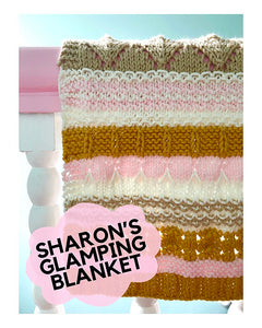 Sharon's Glamping Blanket Kits in Merino Aran