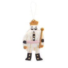 Load image into Gallery viewer, Felted Nutcracker Ornament
