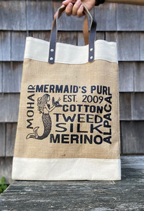 Mermaid's Purl Custom Bucket Bag