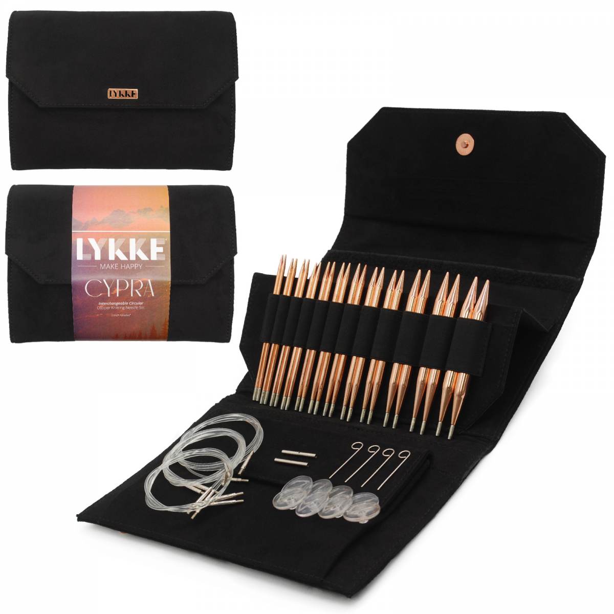 Lykke Cypra Interchangeable Needle set – The Mermaid's Purl