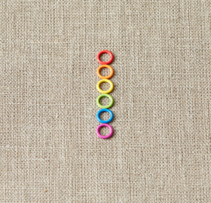 Small Colorful Ring Stitch markers