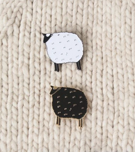 Sheep Sweater Pin