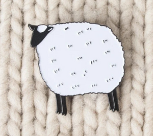 Sheep Sweater Pin