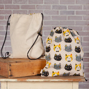 Meow Meow Cinch Backpack