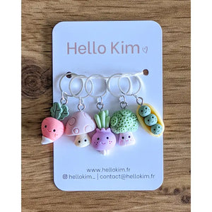 Vegetables Stitch Markers