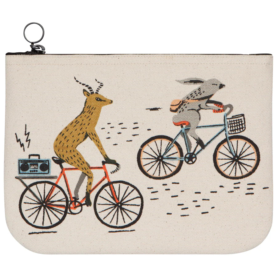 Wild Riders Large Zipper Pouch